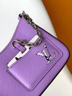 マレリーニ 19 パープル エピ グレインレザー