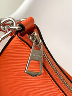 マレリーニ 19 オレンジ エピ グレインレザー