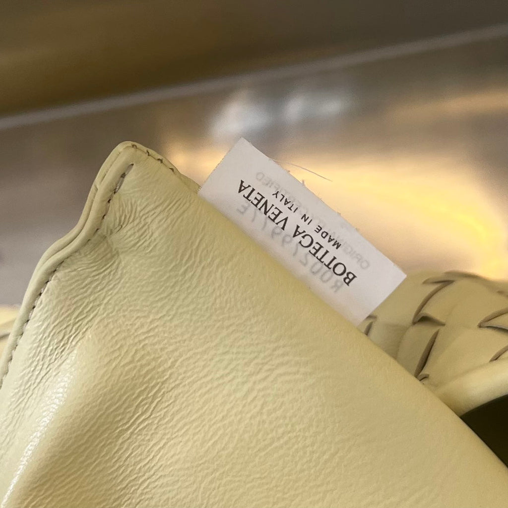 ダーククリームラムスキン製ラージホップ54