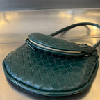 スモール ジェメリ 24 ダークグリーン ラムスキン