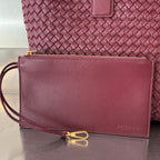 ラージ キャバット 51 バーガンディーレッドのラムスキン