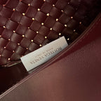 スモール カバ 32 インチ バーガンディ レッド ラムスキン