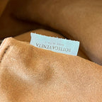 LARGE HOP 54 IN RUSSET BROWN LAMBSKIN