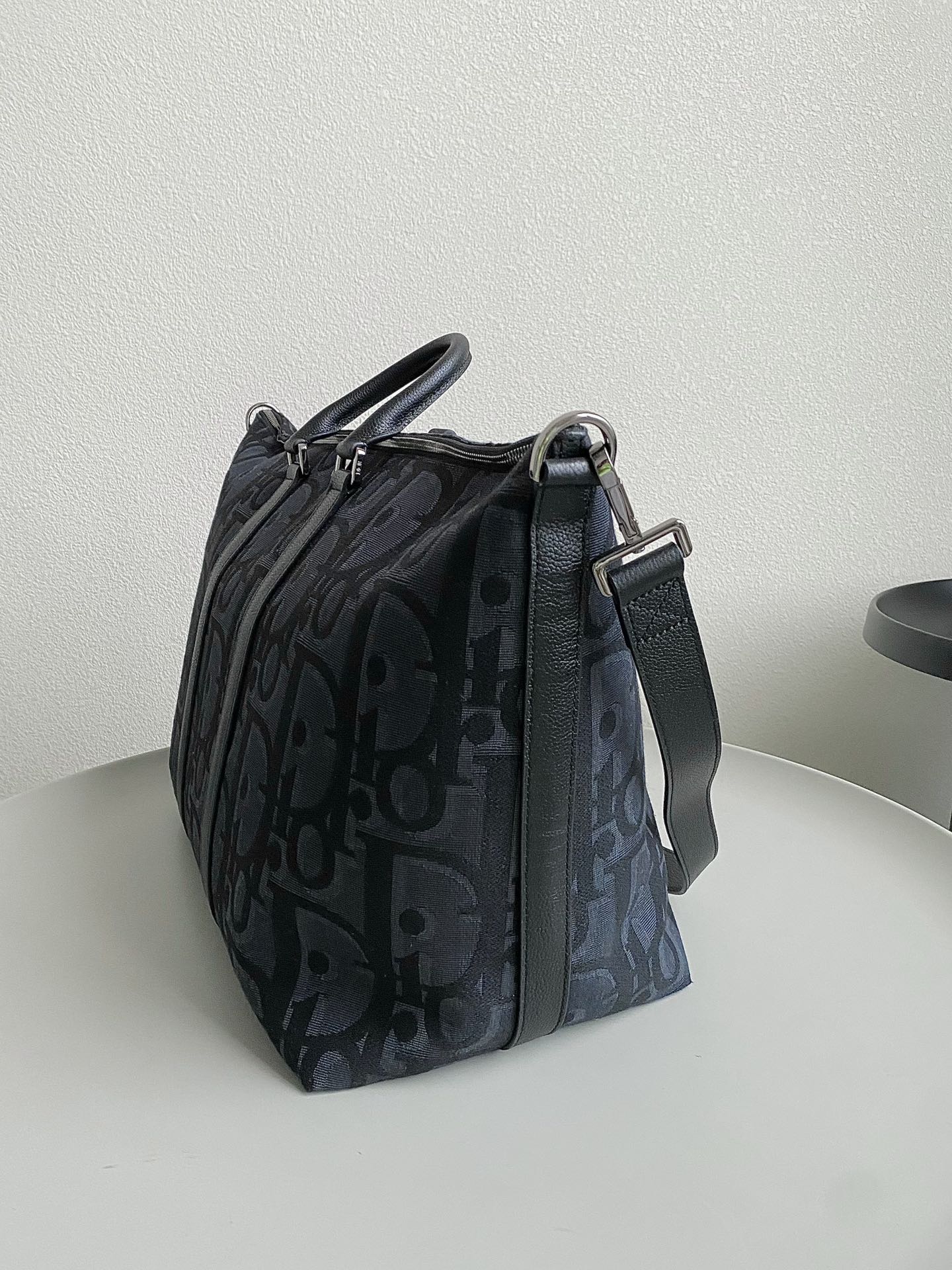 ウィークエンダー 40 ブラック マキシ オブリーク ジャカード