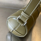 小型シリンダーカセット 21インチ タバコブラウンカーフスキン