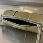 小型シリンダーカセット 21インチ タバコブラウンカーフスキン