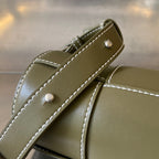 小型シリンダーカセット 21インチ タバコブラウンカーフスキン