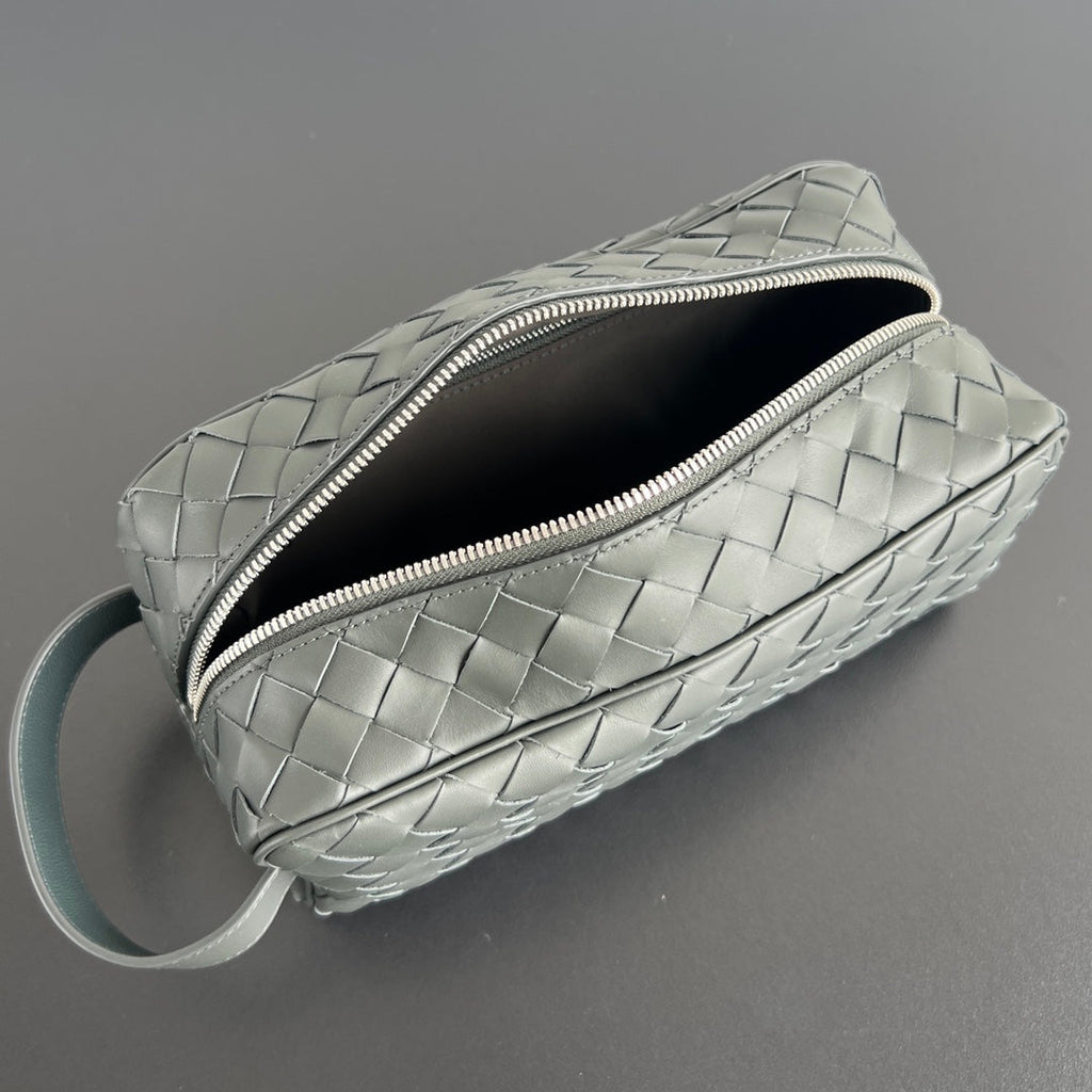 イントレチャート クラッチ 26 コーデュロイグレーカーフスキン