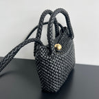 MINI TOSCA 20 IN BLACK CALFSKIN