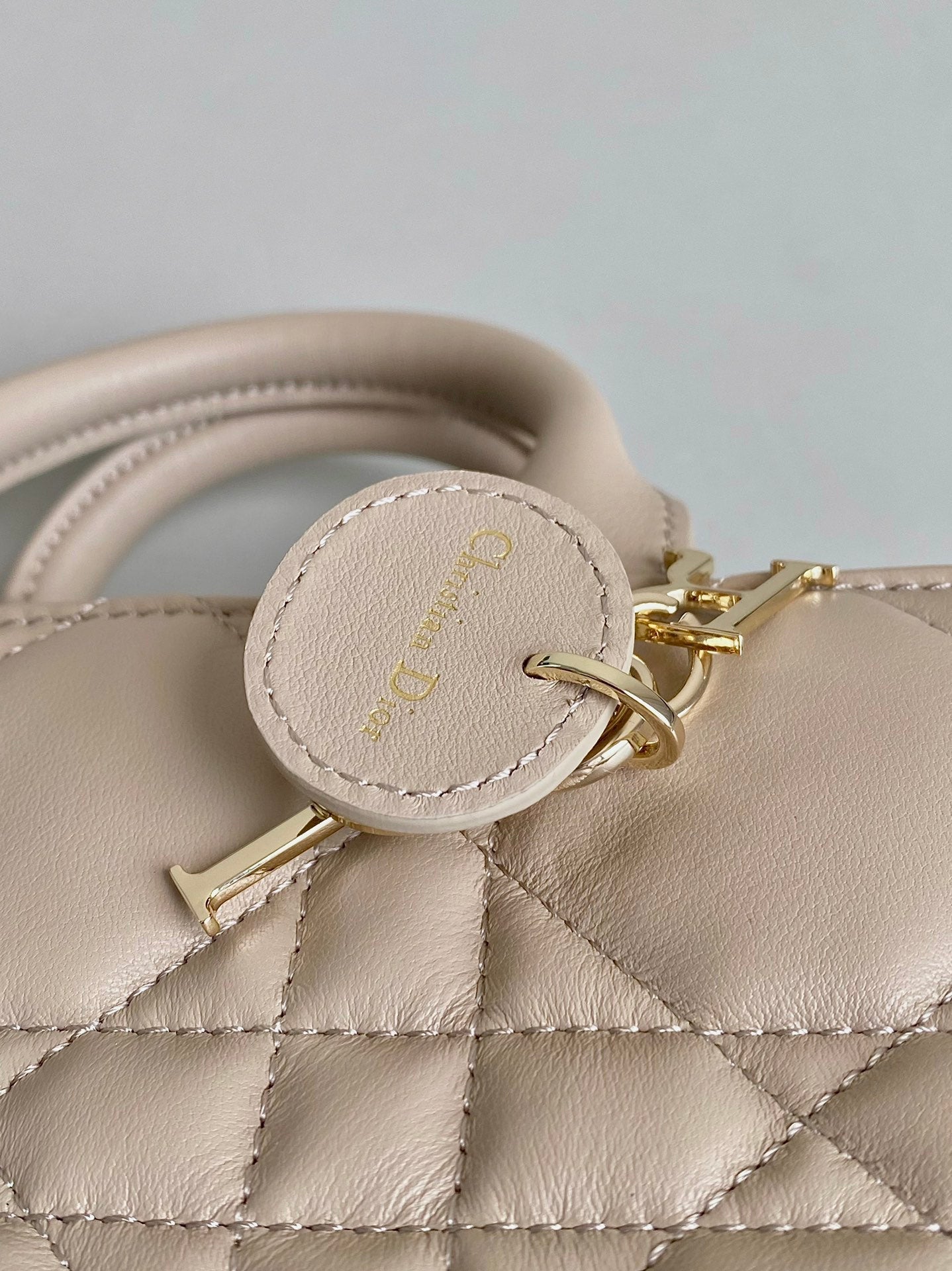 ミニブックトート 21 ベージュクリーム マクロカナージュ カーフスキン