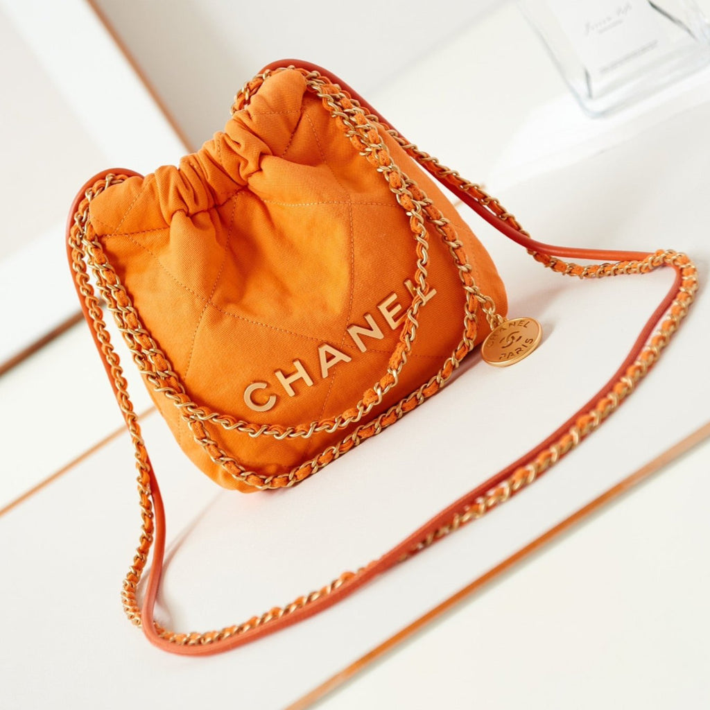 CCクラシックミニ20バッグ（セーフティオレンジキャンバス）