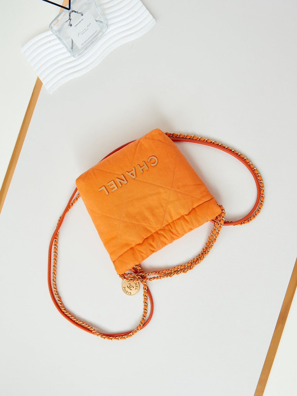 CCクラシックミニ20バッグ（セーフティオレンジキャンバス）