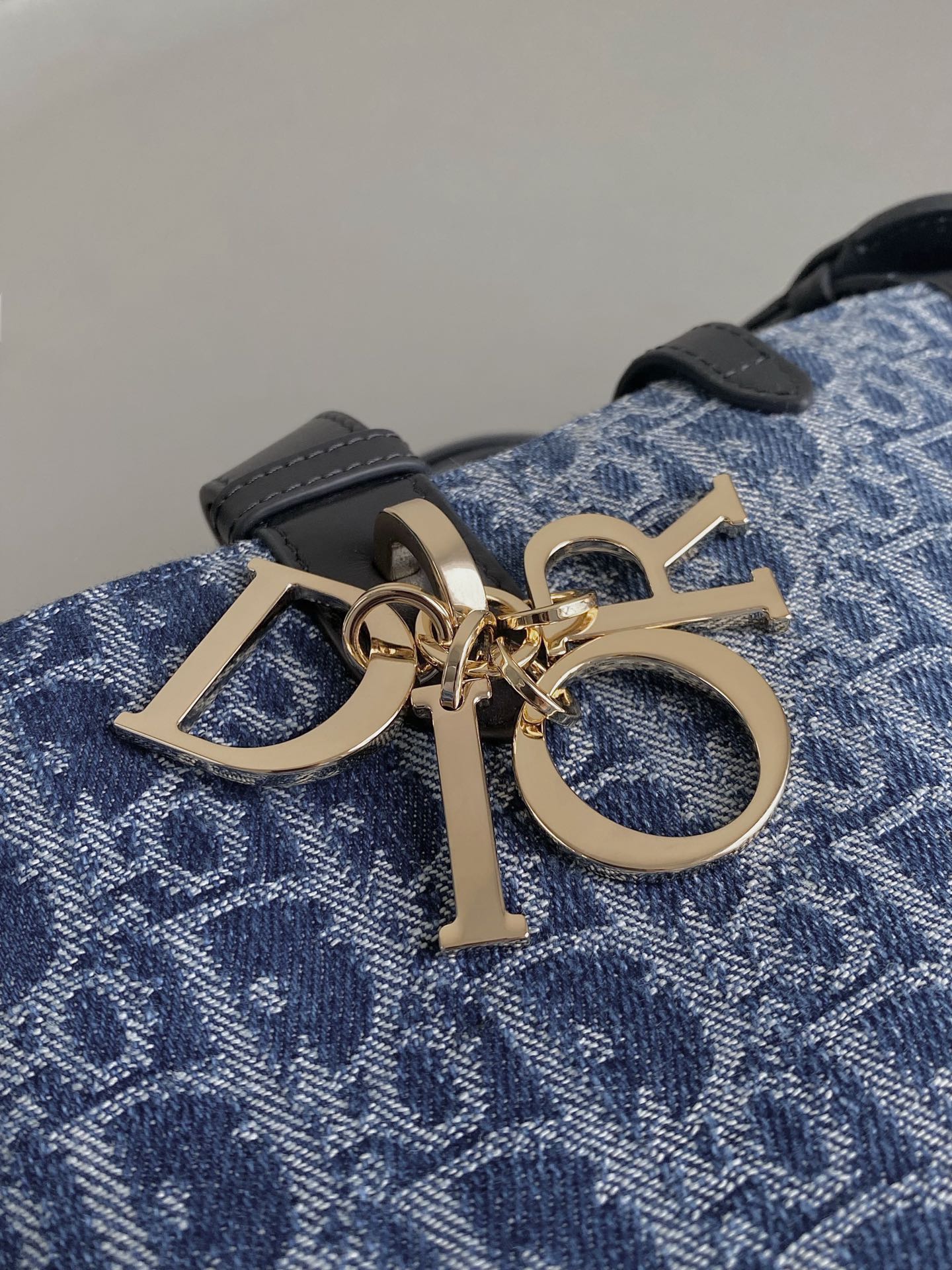 ミディアムトゥージュール 28 ブルーデニム オブリークジャカード