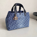 ミディアムトゥージュール 28 ブルーデニム オブリークジャカード