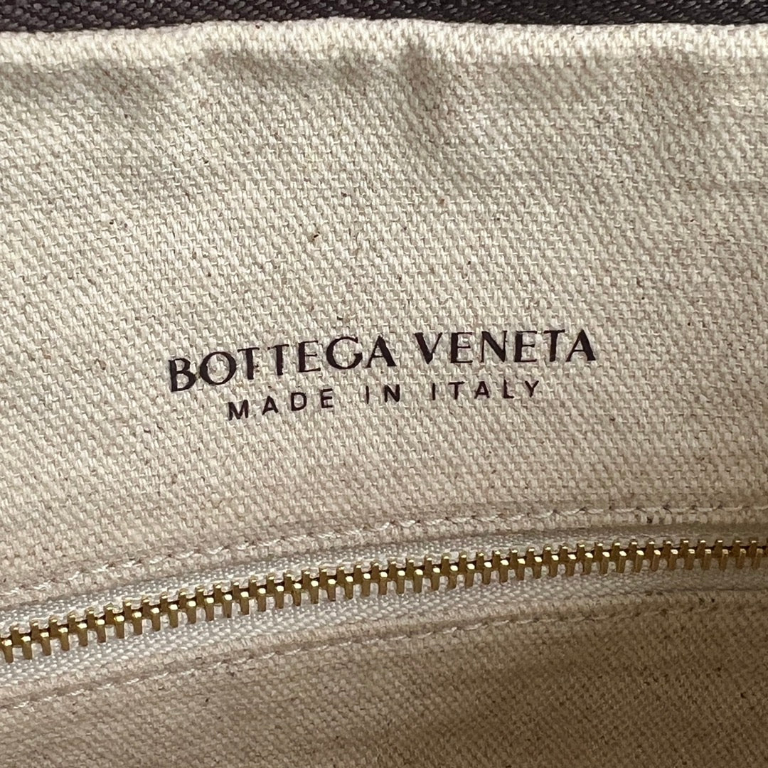 ジェメリ ショルダーバッグ 36 ベージュ ラフィア＆フォンダン ラムスキン