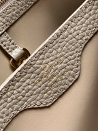 カプシーヌ BB 27 カーキブラウン トリヨンゴールドハードウェア