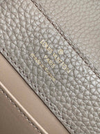 カプシーヌ ミニ 21 カーキブラウン トリヨンゴールド金具