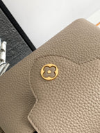 カプシーヌ ミニ 21 カーキブラウン トリヨンゴールド金具