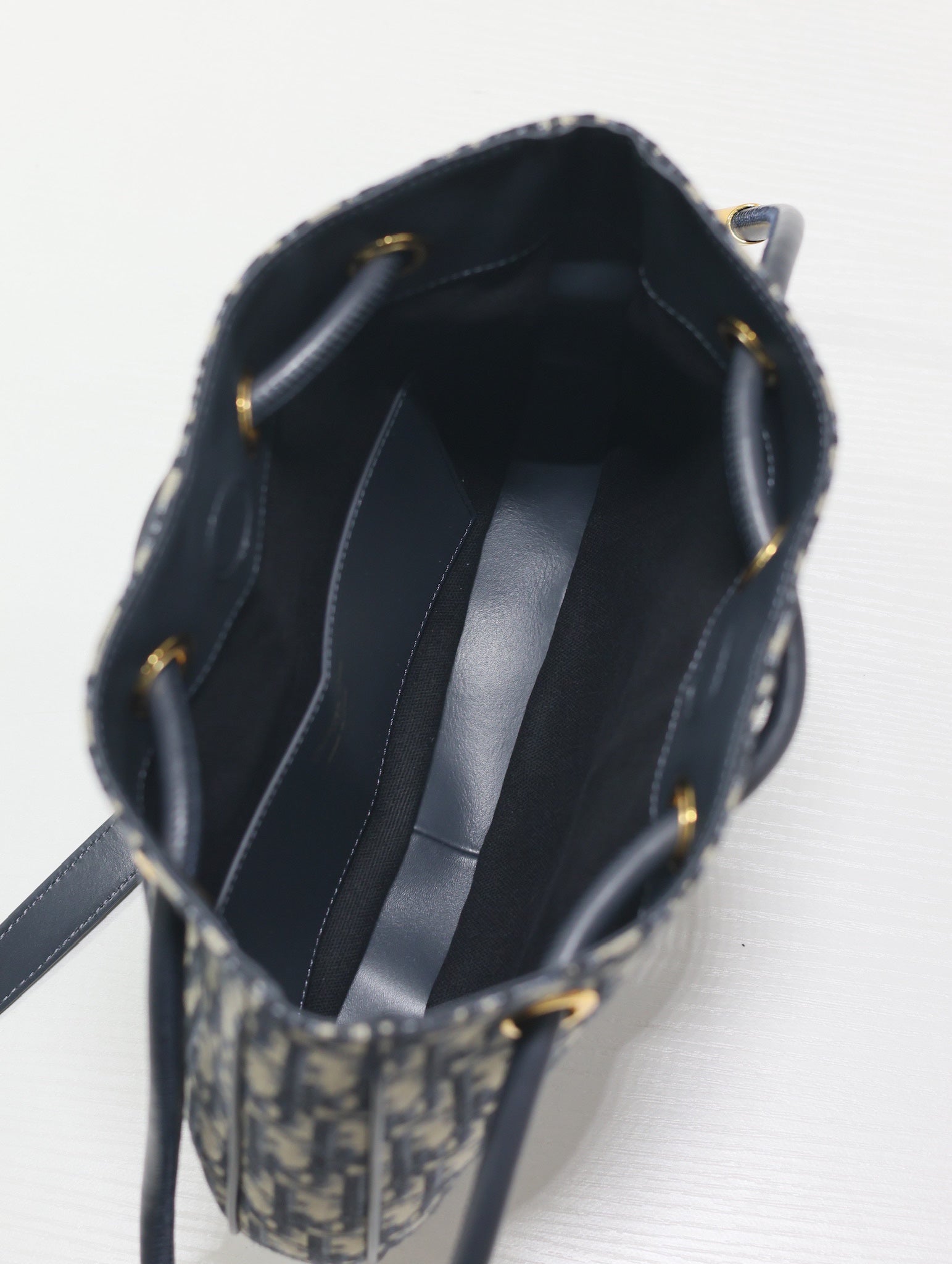 ミニ 27 ノリータ バッグ（ブルー モノグラム オブリーク ジャカード）