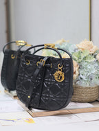 ミニ 27 ノリータ バッグ（ブラック マクロカナージュ カーフスキン）