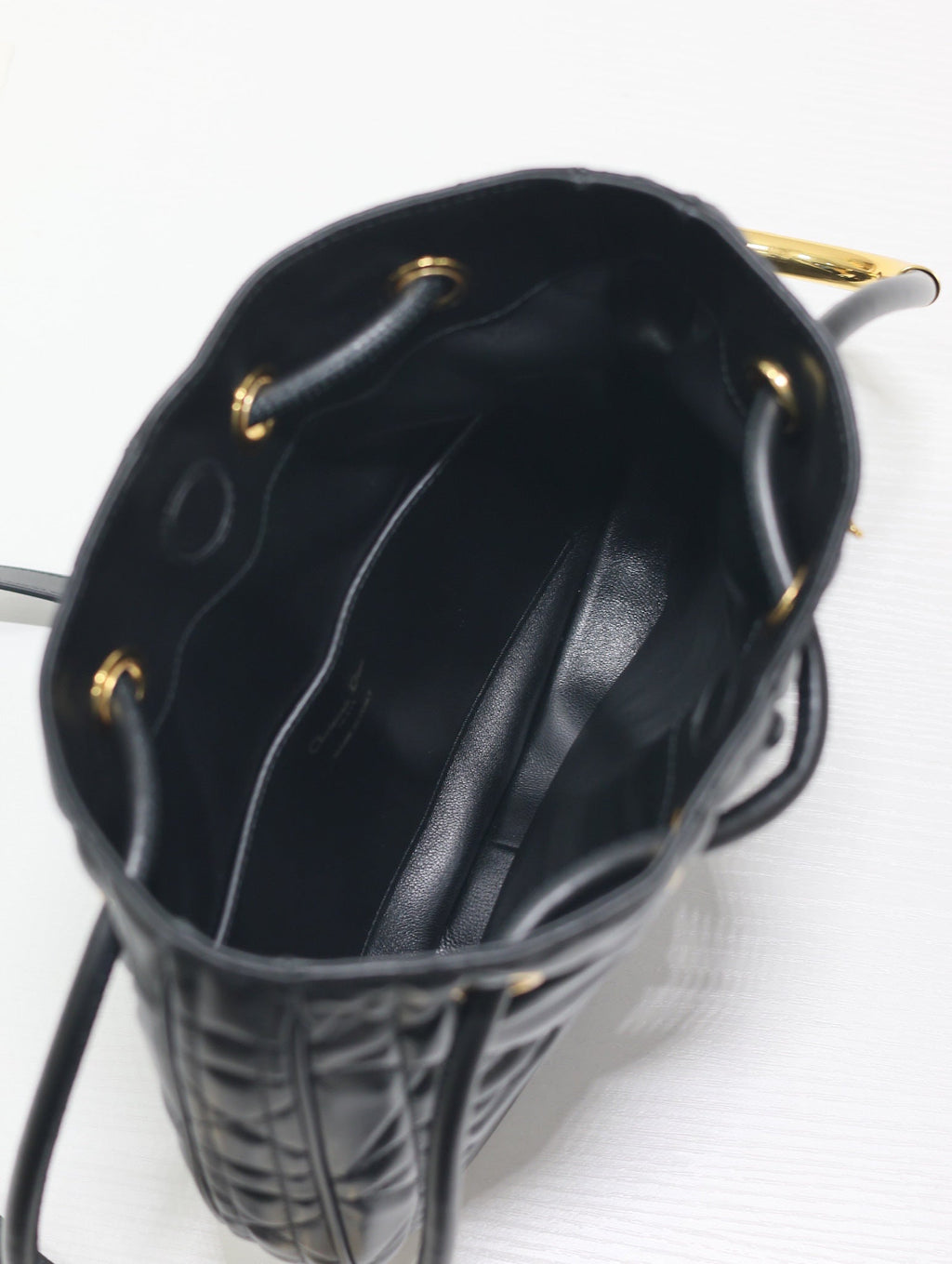 ミニ 27 ノリータ バッグ（ブラック マクロカナージュ カーフスキン）