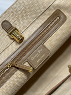 ビスクベージュ カナージュ ラフィア製 ラージ 41 トゥジュール バッグ