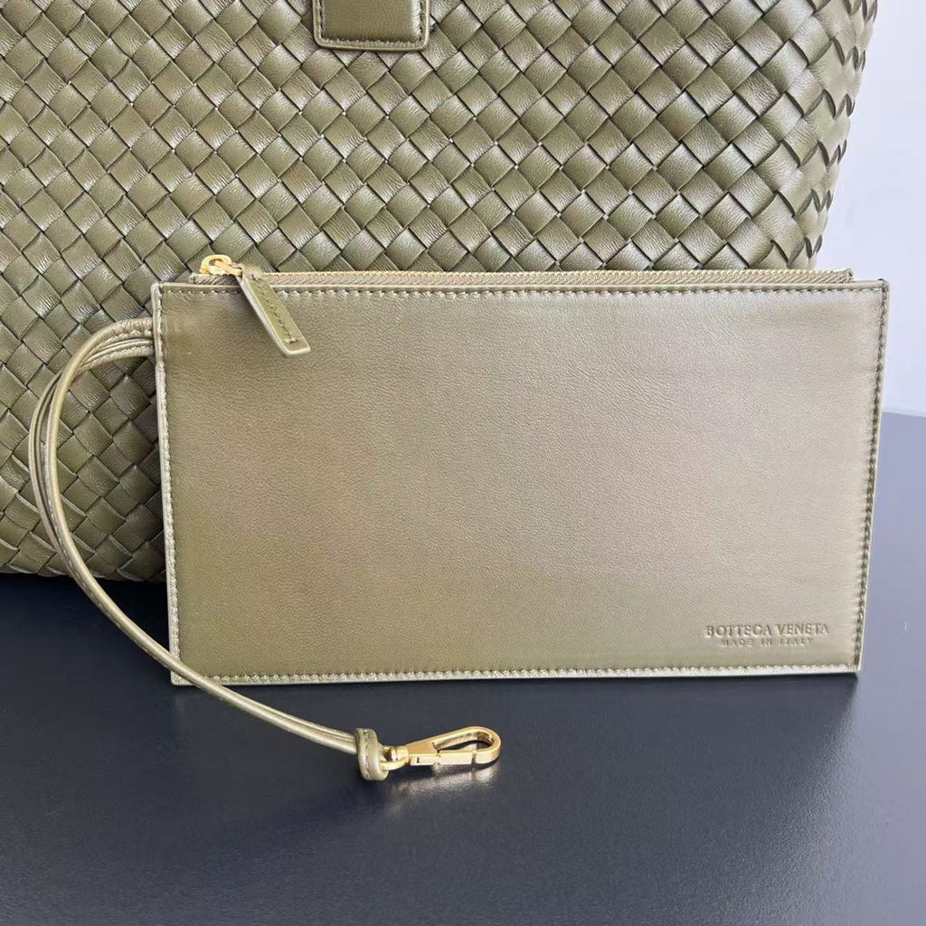 ラージ キャバット 51 アーミーグリーン ラムスキン