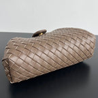 ローレン 1980 バッグ 31 ウッドブラウン ラムスキン ゴールドストラップ