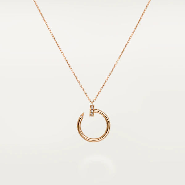 [⭐JeweliWhal]JUSTE NECKLACE PINK GOLD