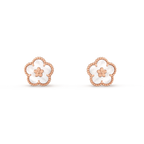 [⭐JeweliWhal]LUCKY PINK GOLD WHITE MOP EARRINGS