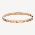 [⭐JeweliWhal]سوار ZERO 1 PINK GOLD بـ 12 ماسة