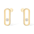 [⭐JeweliWhal]MOVE UNO SMALL 1 DIAMOND EARRINGS