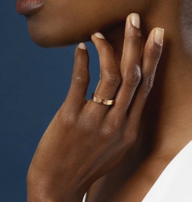 [⭐JeweliWhal]ALLIANCE LIENS VIDENCE 4MM RING