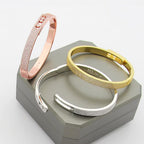 [⭐JeweliWhal]Move Noa Full Pavé Diamond Bangle Bracelet