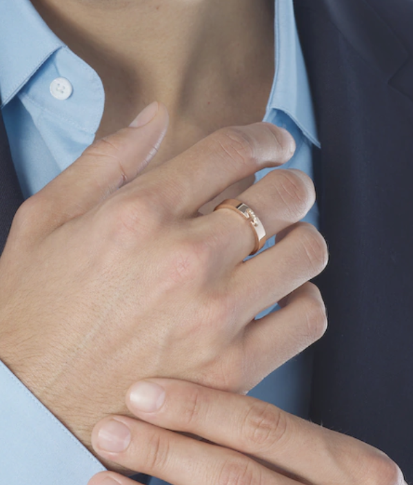 [⭐JeweliWhal]ALLIANCE LIENS VIDENCE DIAMOND 4MM RING