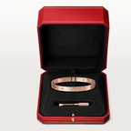 [⭐JeweliWhal]LOVE BRACELET 6.1MM 4 DIAMONDS