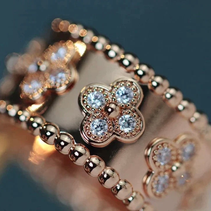 [⭐JeweliWhal]CLOVER KALEIDOSCOPE RING 10MM