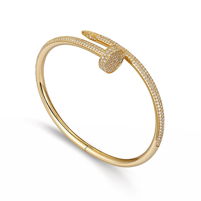 [⭐JeweliWhal]JUSTE BRACELET 3.5MM ALL DIAMONDS