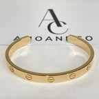 [⭐JeweliWhal]LOVE BRACELET 6.1MM OPEN CUFF