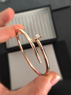 [⭐JeweliWhal]JUSTE ブレスレット 3.5MM ダイヤモンド