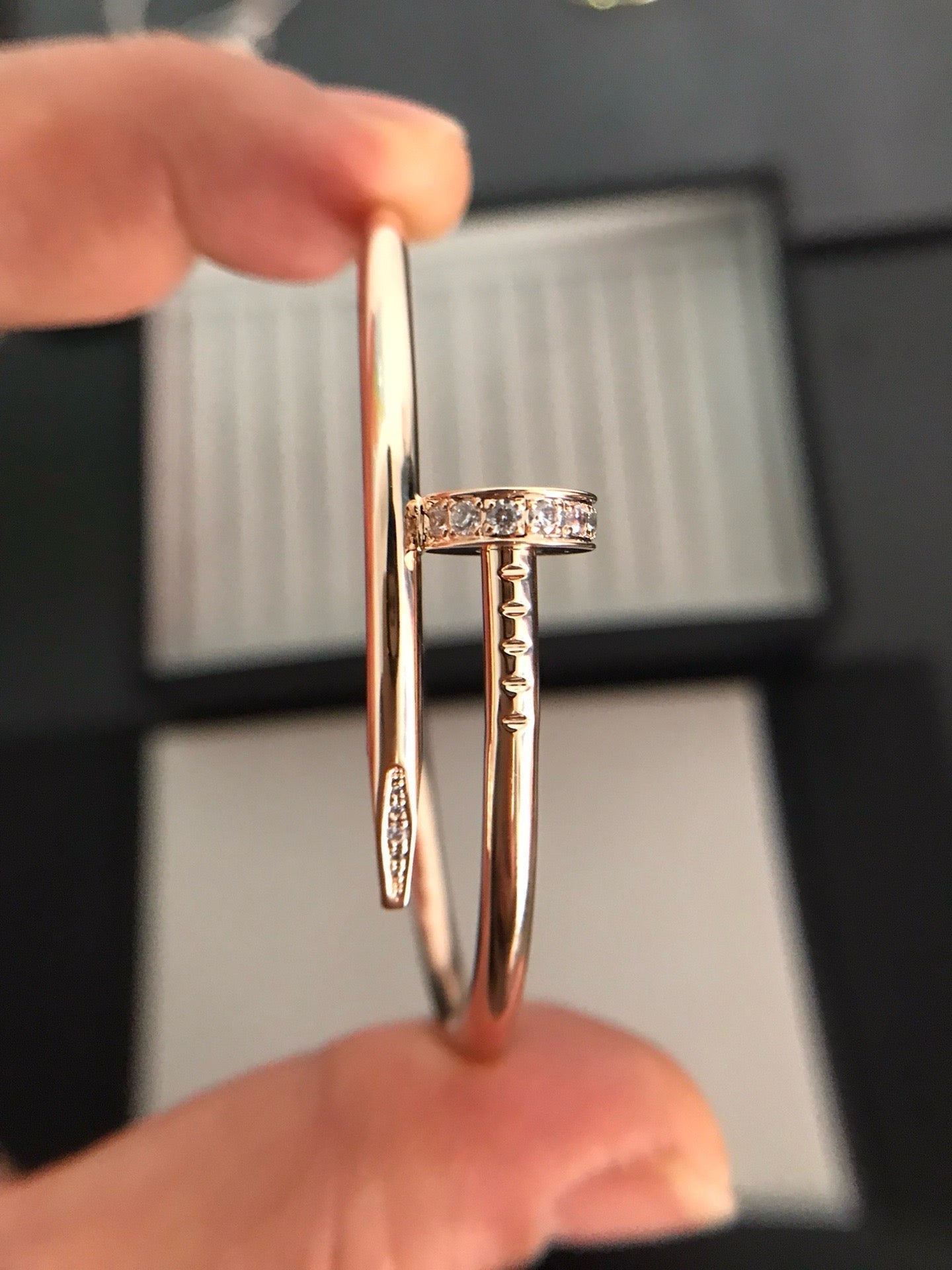 [⭐JeweliWhal]JUSTE ブレスレット 3.5MM ダイヤモンド