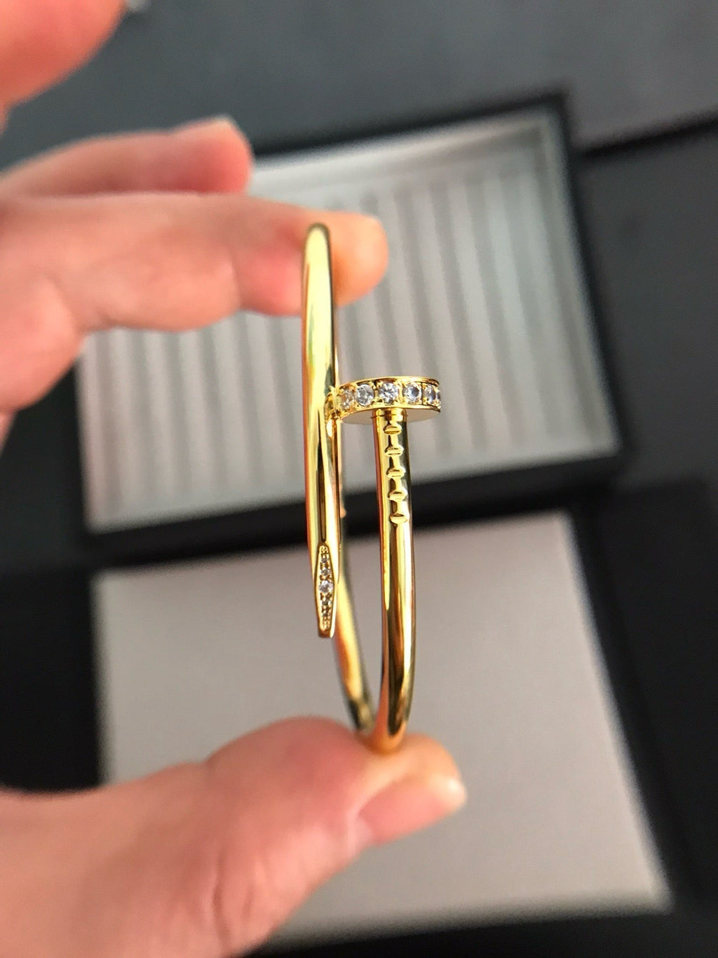 [⭐JeweliWhal]JUSTE ブレスレット 3.5MM ダイヤモンド