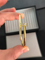 [⭐JeweliWhal]JUSTE ブレスレット 3.5MM ダイヤモンド