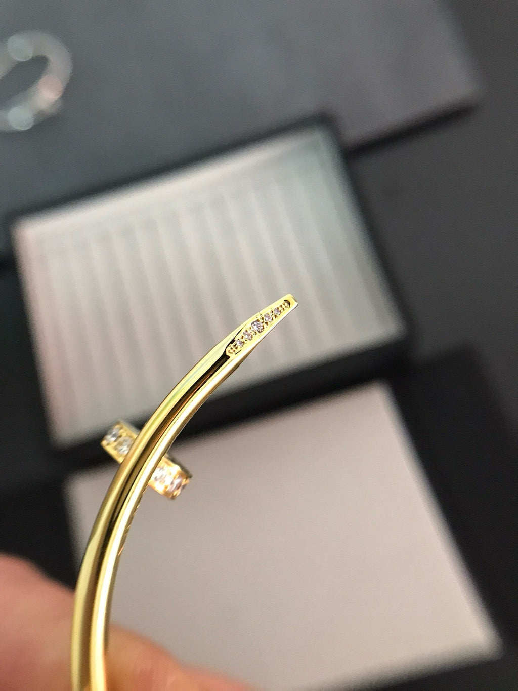 [⭐JeweliWhal]JUSTE ブレスレット 3.5MM ダイヤモンド
