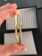 [⭐JeweliWhal]JUSTE ブレスレット 3.5MM ダイヤモンド