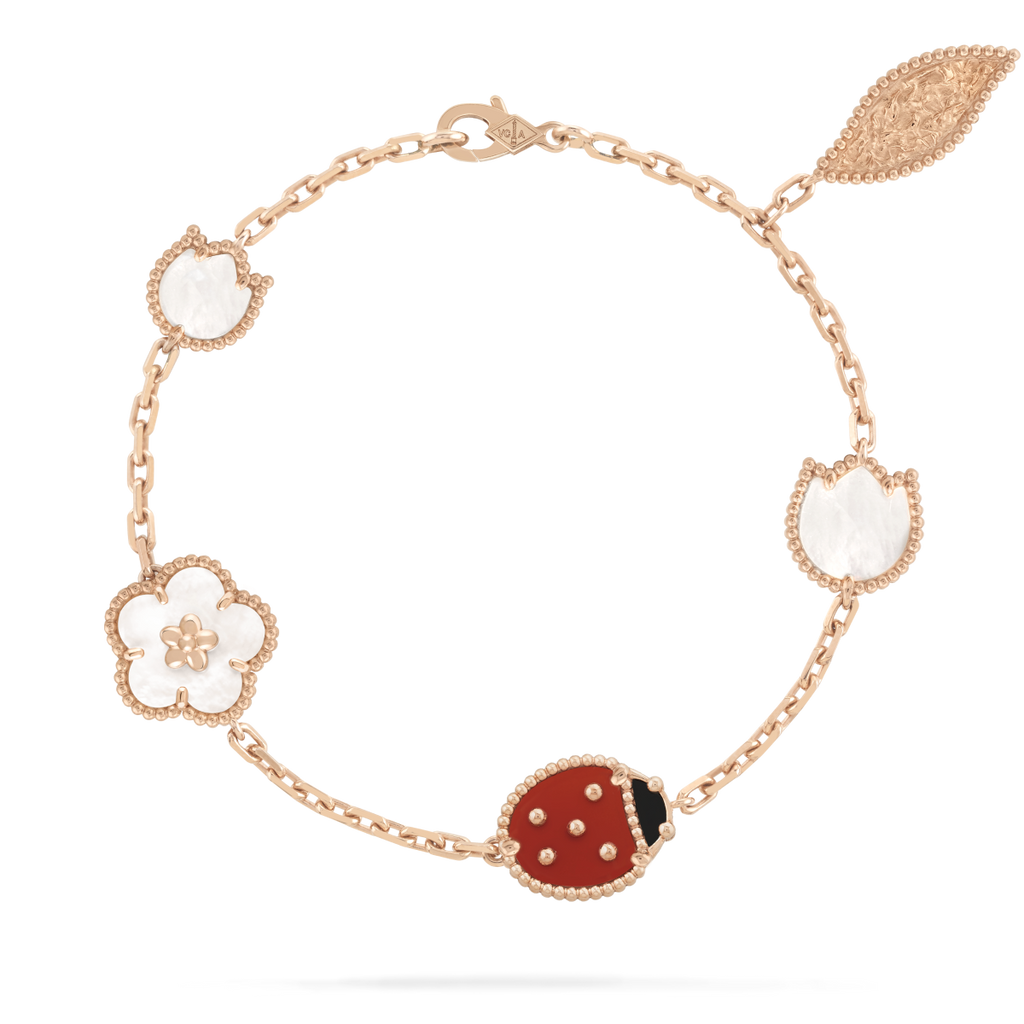 [⭐JeweliWhal]LUCKY SPRING 5 MOTIF BRACELET