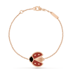 [⭐JeweliWhal]LUCKY SPRING 1 MOTIF PINK GOLD BRACELET