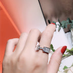 [⭐JeweliWhal]H RING FULL DIAMOND