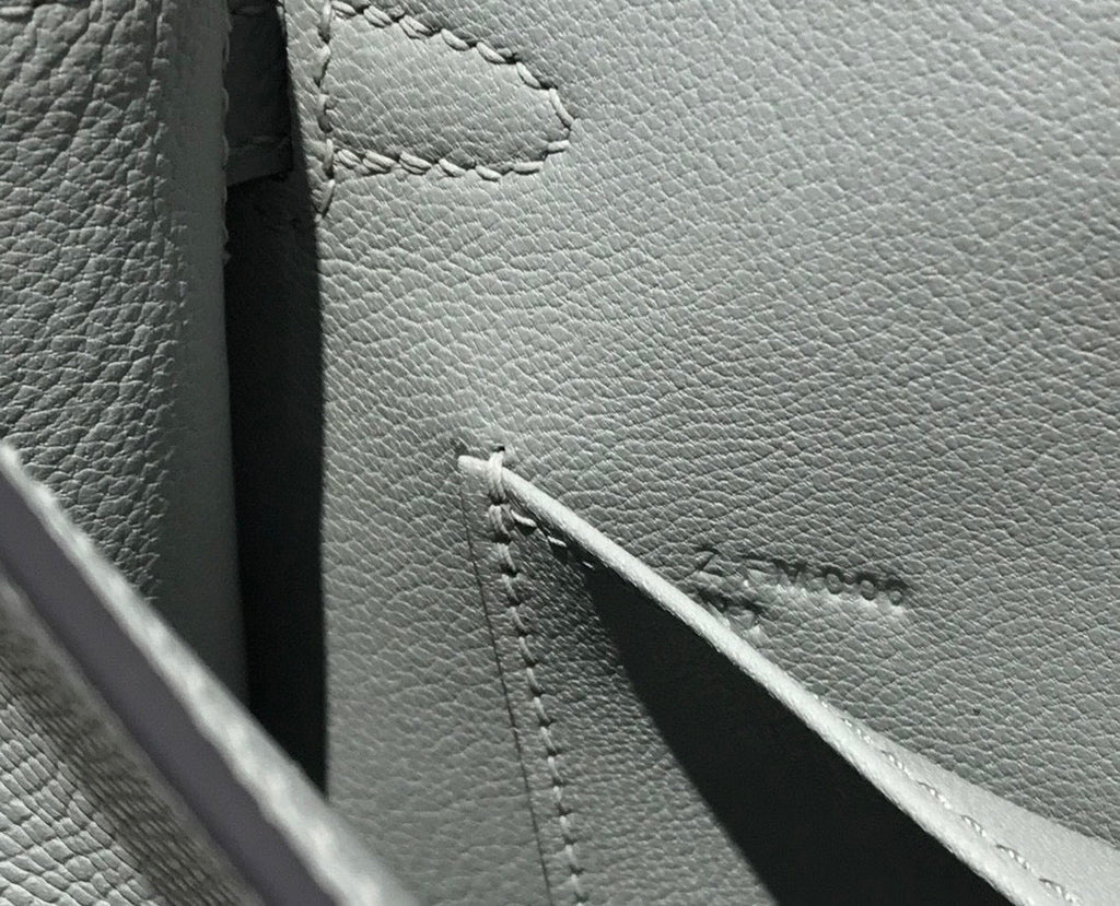 HM ケリーミニ 20 ミディアムグレー エプソムゴールドハードウェア