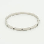 [⭐JeweliWhal]سوار الحب 3.65MM 10 ماسات